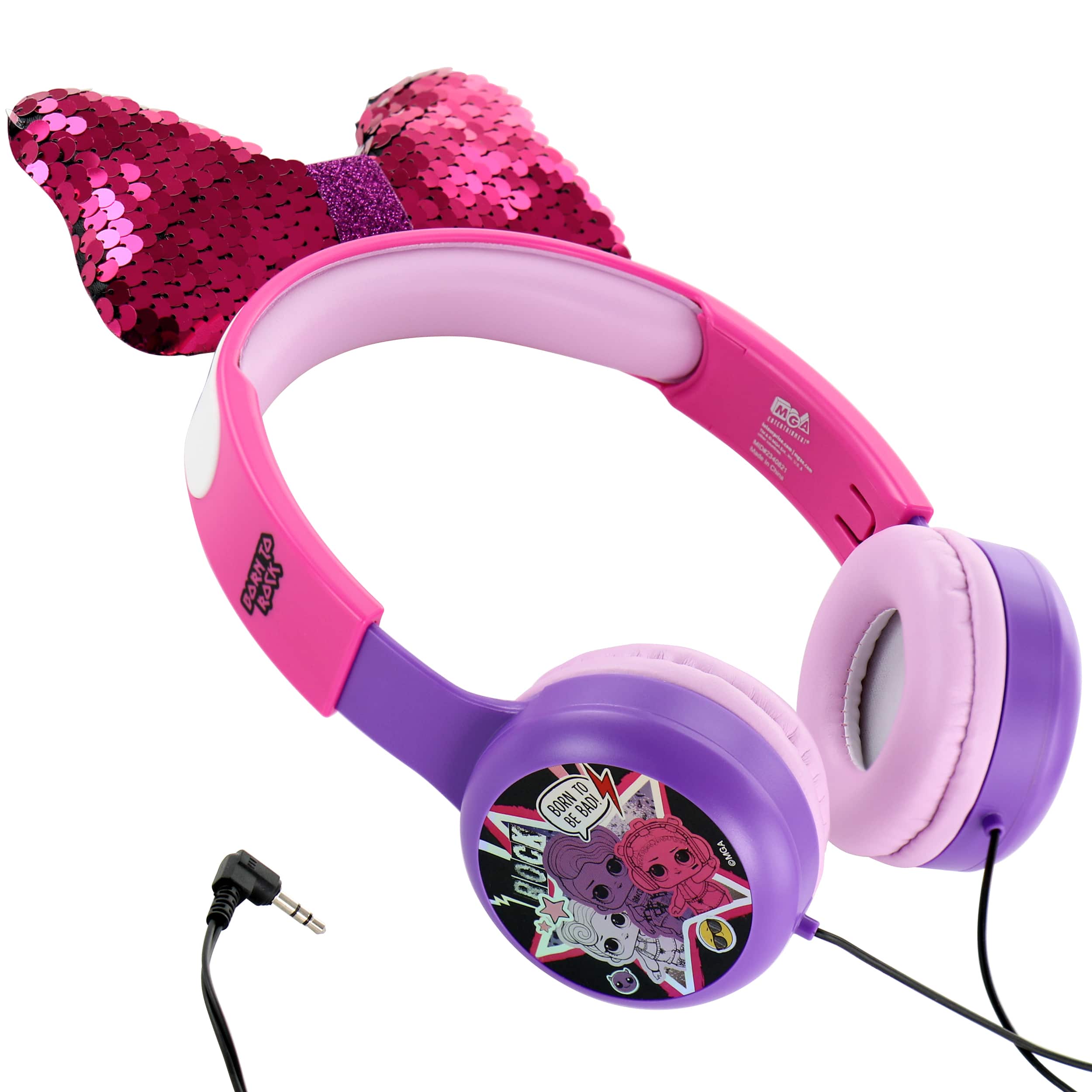 Sakar - L.O.L. Surprise! Kid-Safe Diva Headphones - Pink