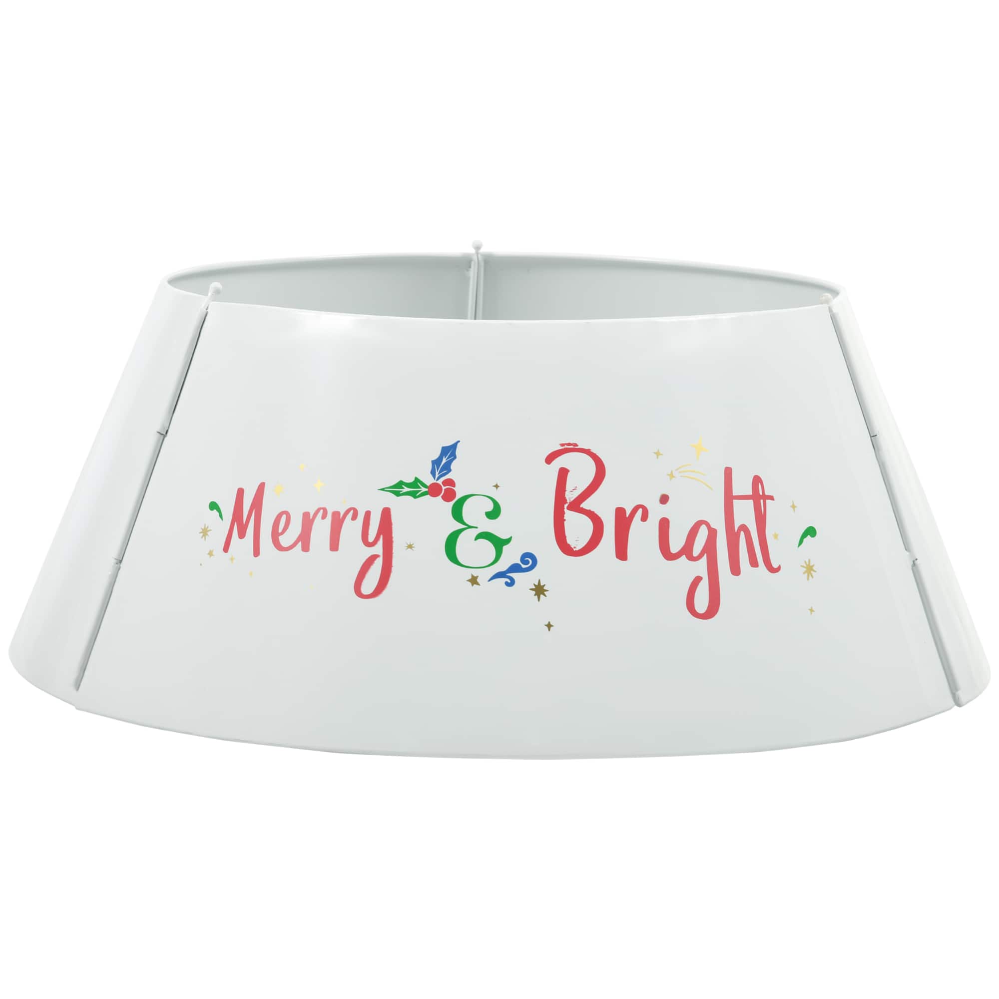 The text on the image is "Merry & Bright."
