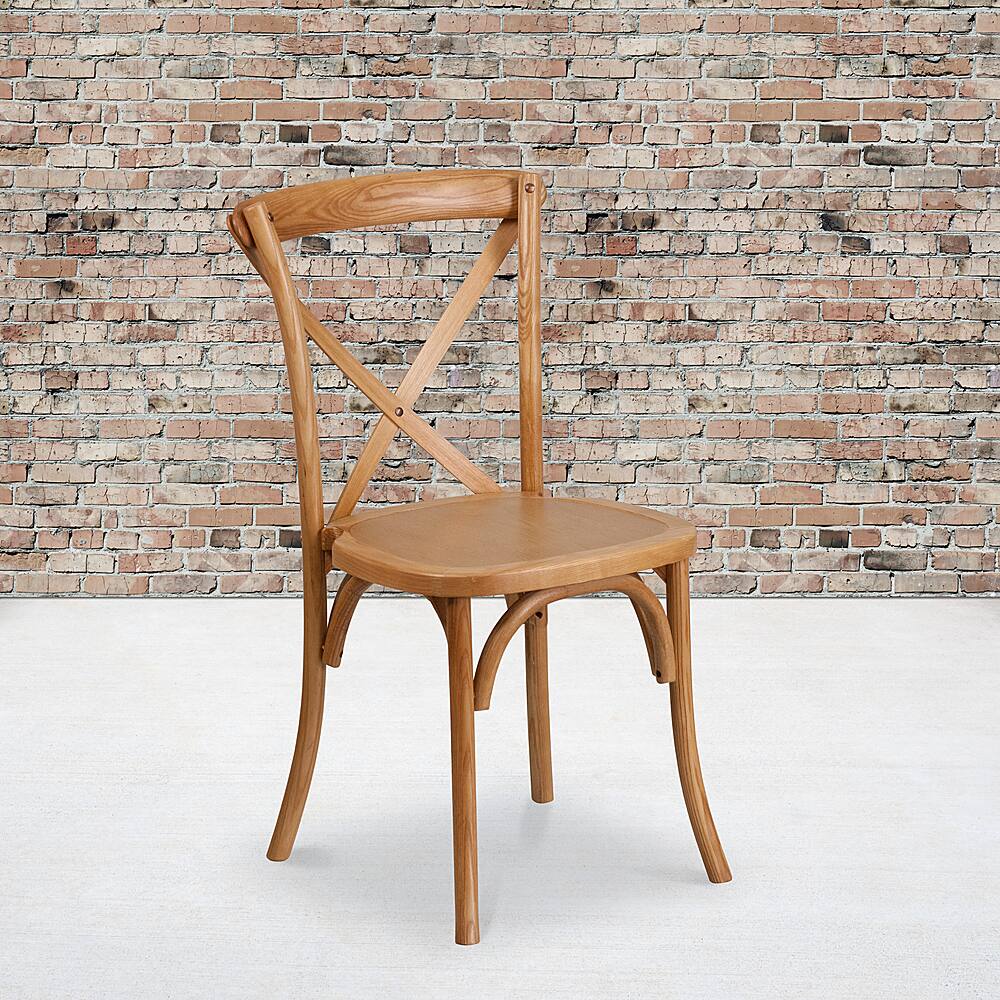 Alt View 12. Alamont Home - Hercules Cross Back Chair - Oak.