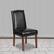 Alt View 12. Alamont Home - Hercules Hampton Hill Dining Chair - Upholstered - Black LeatherSoft.