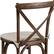 Alt View 15. Alamont Home - Hercules Cross Back Chair - Early American.
