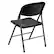 Alt View 14. Alamont Home - Hercules Series Plastic Folding Chair (set of 4) - Black.