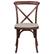 Alt View 11. Alamont Home - Hercules Cross Back Chair - Mahogany.