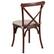 Alt View 13. Alamont Home - Hercules Cross Back Chair - Mahogany.