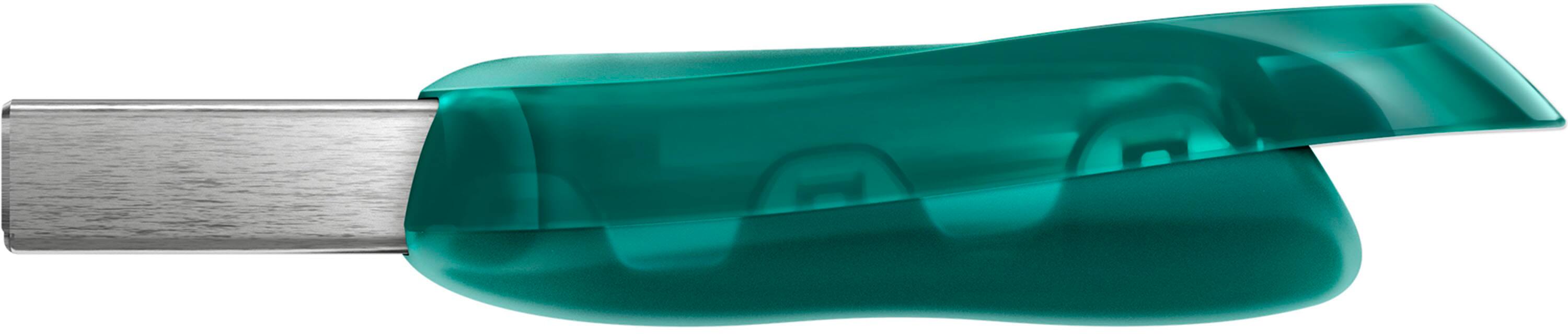 Alt View 14. SanDisk - Ultra Eco 256GB USB 3.2 Gen 1 Type-A Flash Drive - Green.