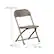 Alt View 12. Alamont Home - Timmy Kids Folding Chair (Set of 10) - Brown.