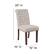 Alt View 13. Alamont Home - Hercules Dining Chair (Set of 4) - Beige Fabric.
