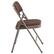 Alt View 15. Alamont Home - Hercules Fabric Upholstered Folding Chair (set of 2) - Brown Patterned.