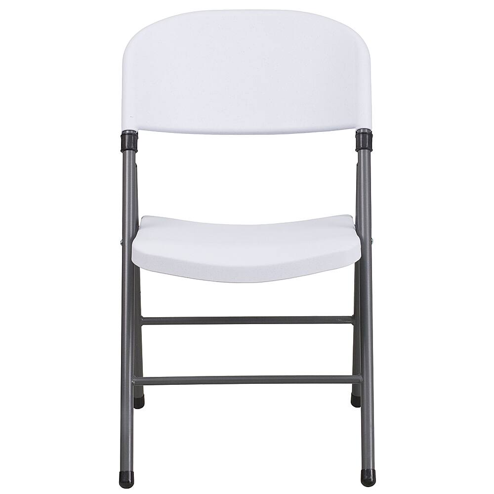 Alt View 21. Alamont Home - Hercules Series Plastic Folding Chair (set of 2) - Granite White.