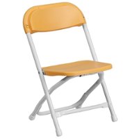 Alamont Home - Timmy Kids Folding Chair - Yellow - Front_Zoom