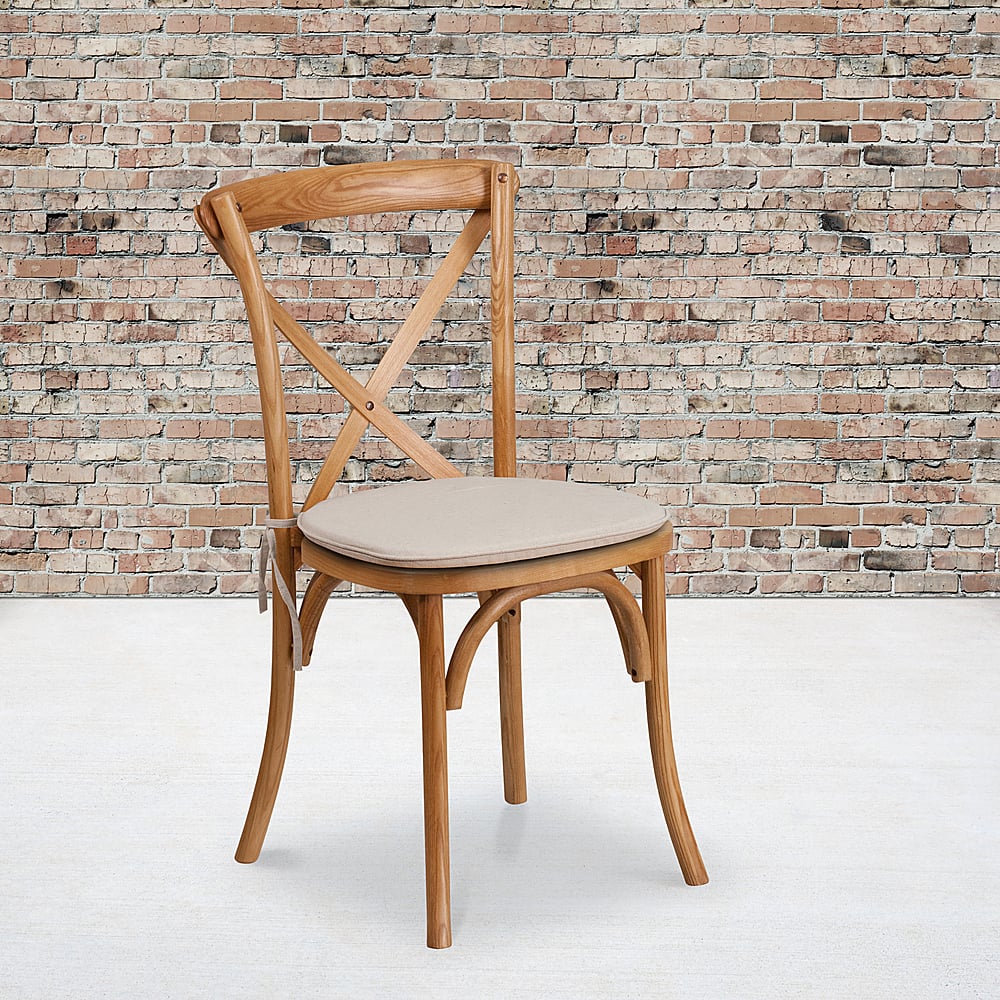 Alt View 12. Alamont Home - Hercules Cross Back Chair - Oak.