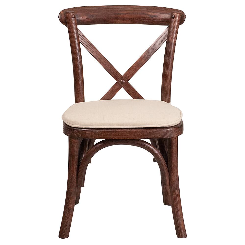 Alt View 11. Alamont Home - Hercules Cross Back Chair - Mahogany.