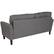 Alt View 2. Alamont Home - Asti Living Room Sofa - Dark Gray Fabric.