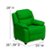 Alt View Zoom 14. Flash Furniture - Charlie Kids Recliner - Green Vinyl.