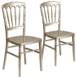 Flash Furniture - Hercules Chiavari Chair - Gold - Front_Zoom