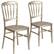 Front. Alamont Home - Hercules Chiavari Chair - Gold.
