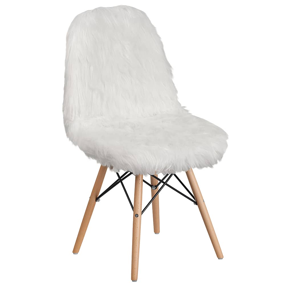 Alamont Home - Calvin Accent Chair - White - Front_Zoom