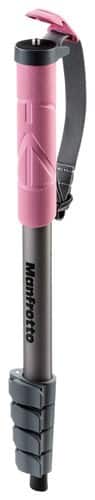 Front Standard. Manfrotto - Compact Monopod - Pink.