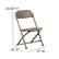 Alt View 13. Alamont Home - Timmy Kids Folding Chair - Brown.
