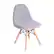 Front. Alamont Home - Zula Kids Chair - Gray.