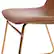 Alt View 15. Alamont Home - Butler 18" High Dining Chair - Light Brown LeatherSoft/Gold Frame.