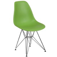 Flash Furniture - Zed Accent Chair - Unupholstered - Green - Front_Zoom
