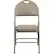 Alt View 11. Alamont Home - Hercules Vinyl Upholstered Folding Chair - Beige Vinyl/Beige Frame.