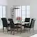 Alt View 12. Alamont Home - Hercules Dining Chair (Set of 6) - Black LeatherSoft.