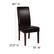 Alt View 13. Alamont Home - Greenwich Dining Chair (Set of 4) - Brown LeatherSoft.