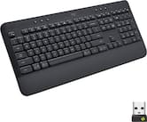 Logitech - Signature K650 Full-Size Wireless Keyboard for PC/Window/Mac with Wrist Rest - Graphite