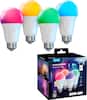 Front. Govee - Wi-Fi 1200LM RGBWW LED Bulb (4-Pack) - RGB.