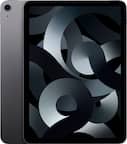 Front. Apple - Geek Squad Certified Refurbished 10.9-Inch iPad Air - (5th Generation) with Wi-Fi - 64GB - Space Gray.