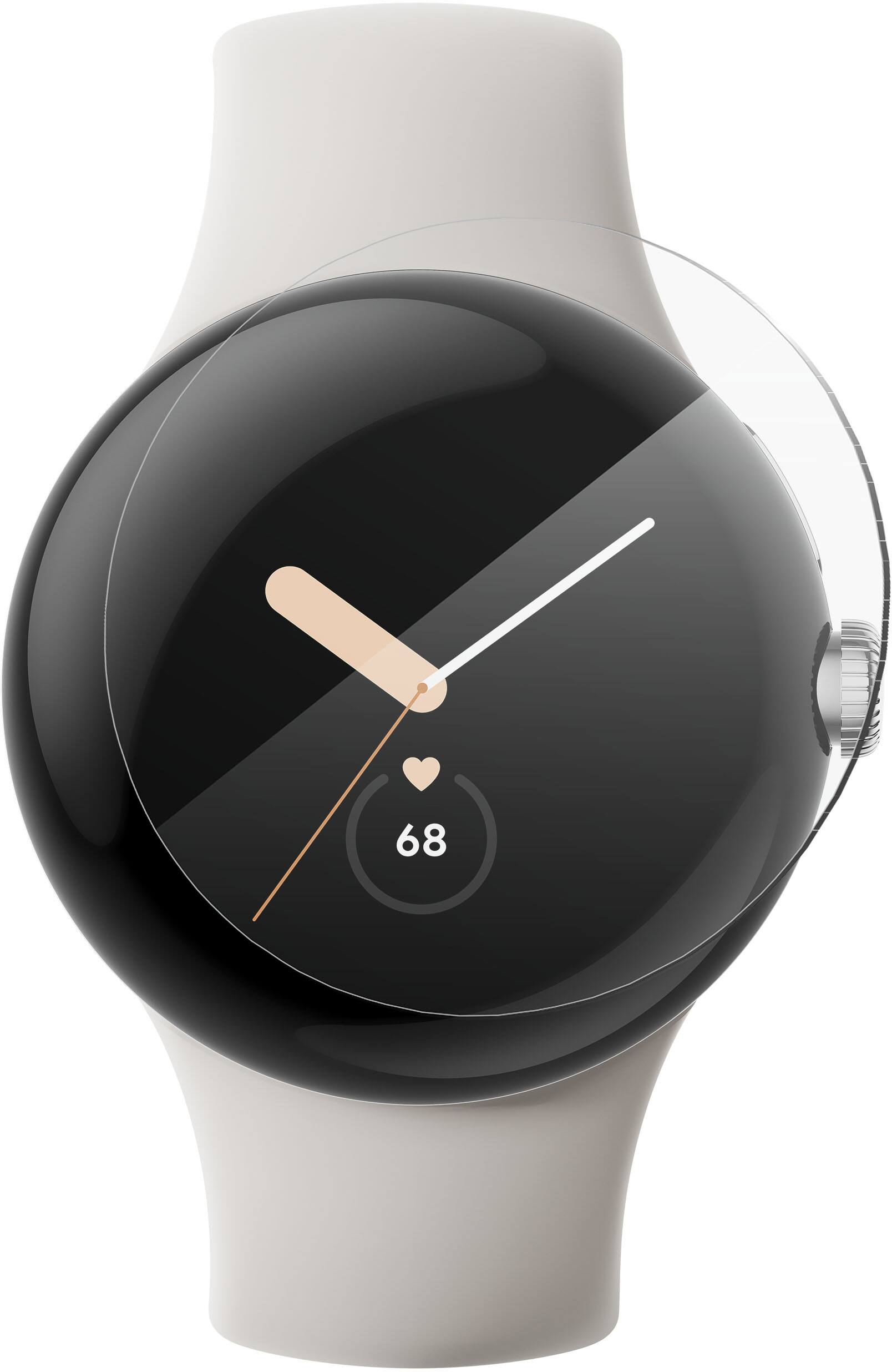 Left. ZAGG - InvisibleShield Ultra Clear Screen Protector for Google Pixel Watch - Clear.