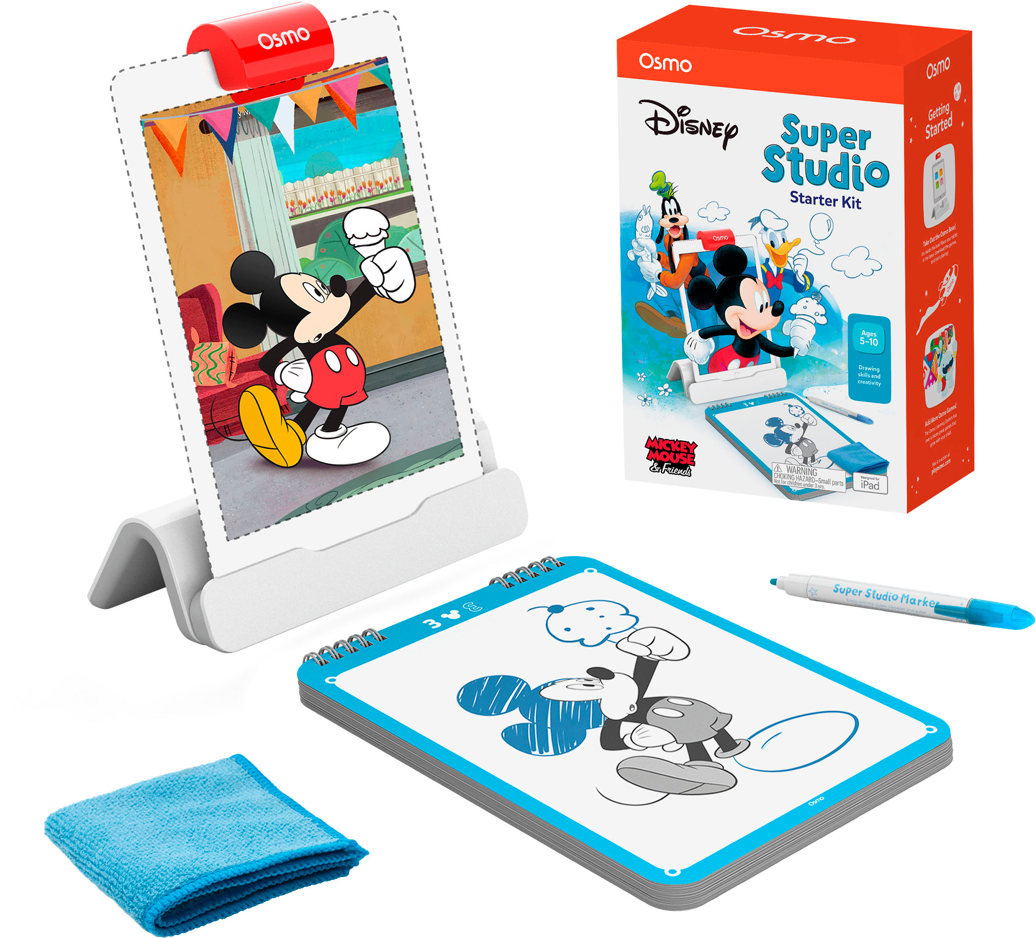 Osmo Super Studio Disney Mickey Mouse & Friends Starter Kit White 901-00054  - Best Buy