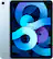 Front. Apple - Geek Squad Certified Refurbished 10.9-Inch iPad Air - (4th Generation) with Wi-Fi - 256GB - Sky Blue.