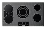 Front. Thor Kitchen - 36 Inch Electric Cooktop - Black Ceramic Glass.