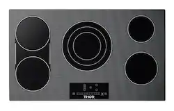 Thor Kitchen - 36 Inch Electric Cooktop - Black Ceramic Glass - Front_Zoom