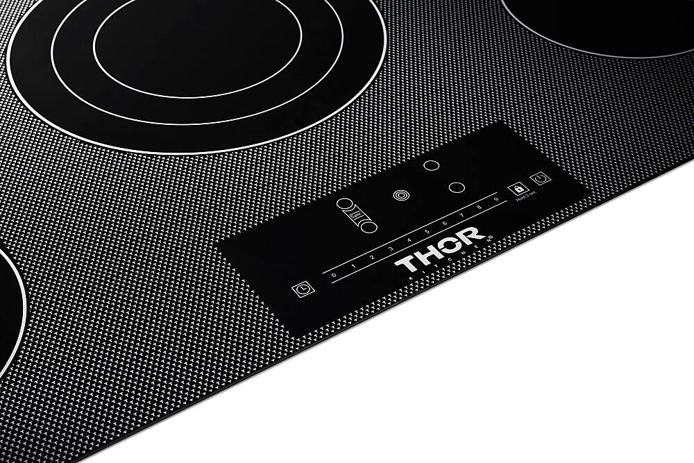 Alt View 15. Thor Kitchen - 36 Inch Electric Cooktop - Black Ceramic Glass.