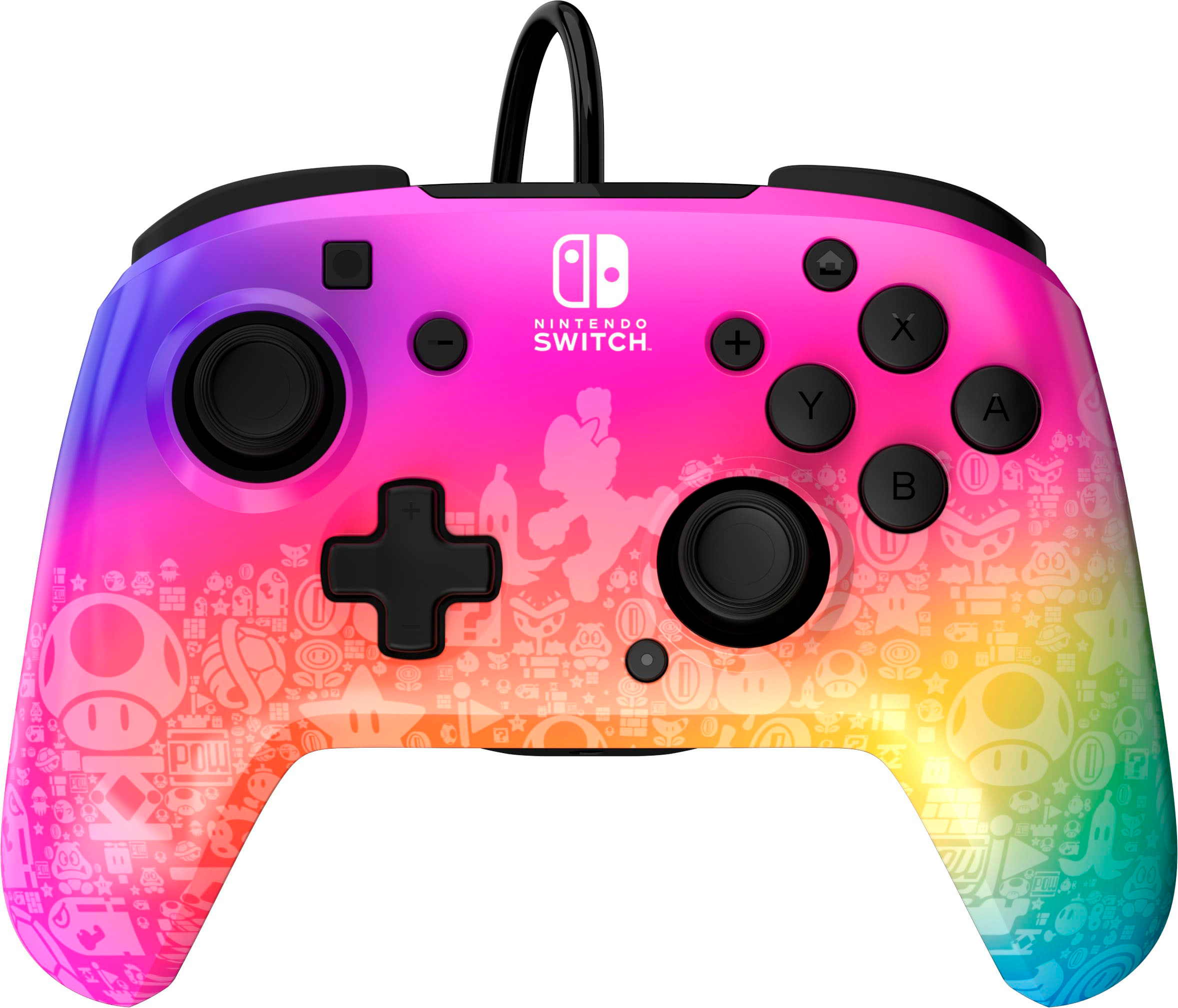 PDP REMATCH Wired Controller: Star Spectrum For Nintendo 