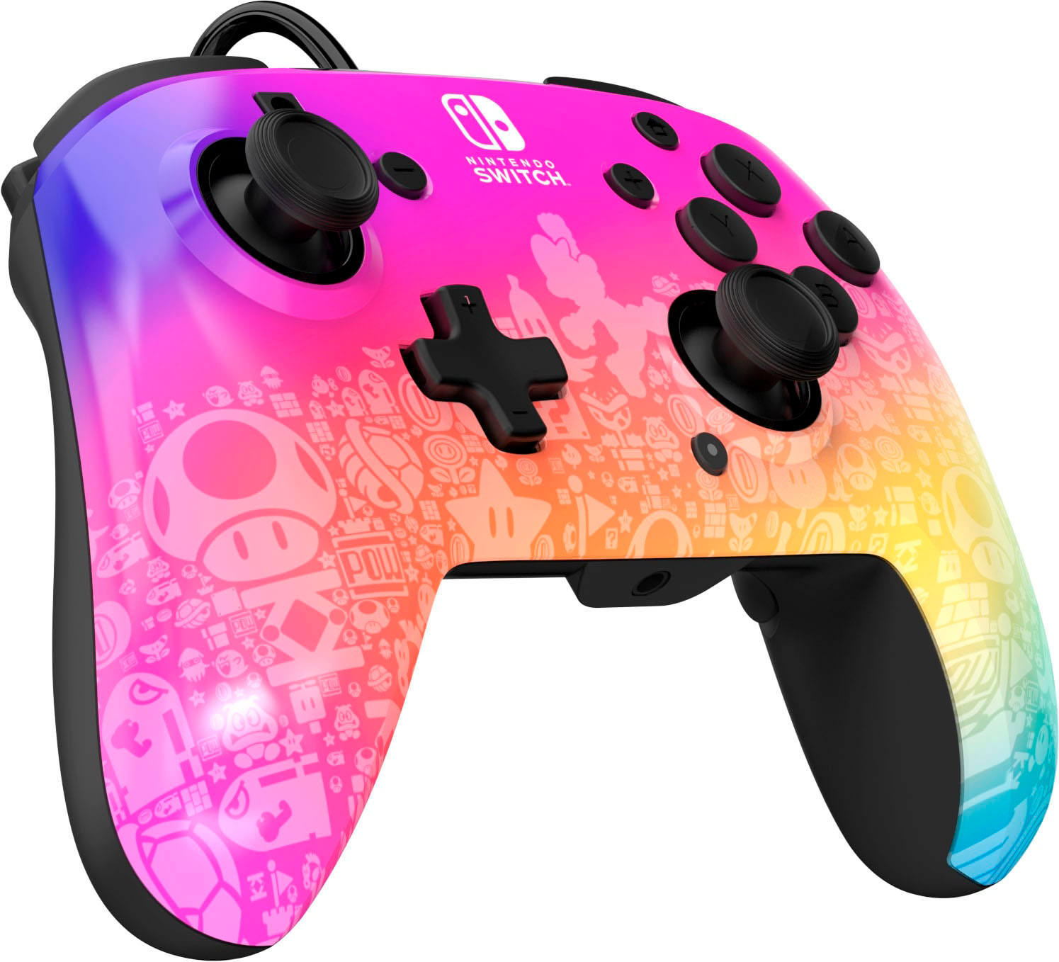 PDP REMATCH Wired Controller: Star Spectrum For Nintendo Switch 