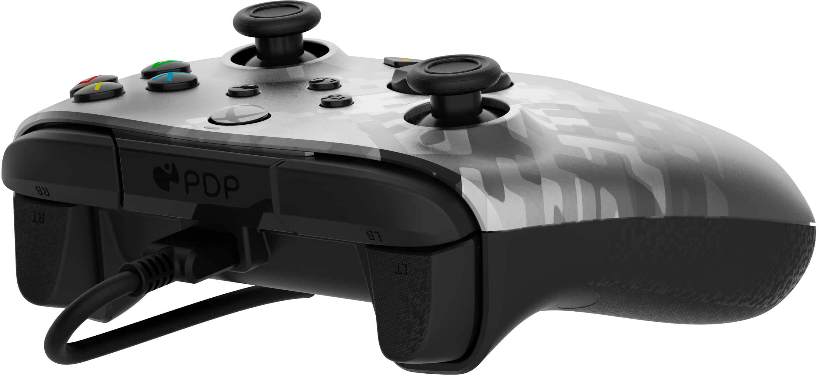 Alt View 12. PDP - REMATCH Advanced Wired Controller For Xbox Series X|S, Xbox One, & Windows 10/11 PC - Glitch Black.