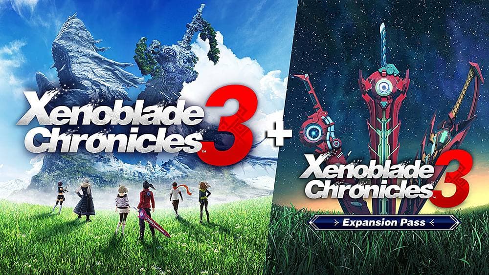 Front. Nintendo - Xenoblade Chronicles 3 + Expansion Pass.