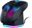 ROCCAT - Kone XP Air Wireless Optical Gaming Mouse with Charging Dock and AIMO RGB Lighting - Black