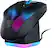 Front. ROCCAT - Kone XP Air Wireless Optical Gaming Mouse with Charging Dock and AIMO RGB Lighting - Black.