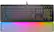 Left. ROCCAT - Vulcan II Max Full-size Wired Keyboard with Optical Titan Switch, RGB Lighting, Aluminum Top Plate and Palm Rest - Black.