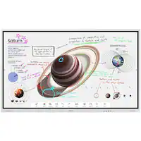 Samsung - 75in FLIP PRO Interactive - White - Angle_Zoom