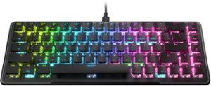 ROCCAT - Vulcan II Mini – 65% Wired Gaming Keyboard With Customizable AIMO RGB Illumination - Black - Front_Zoom