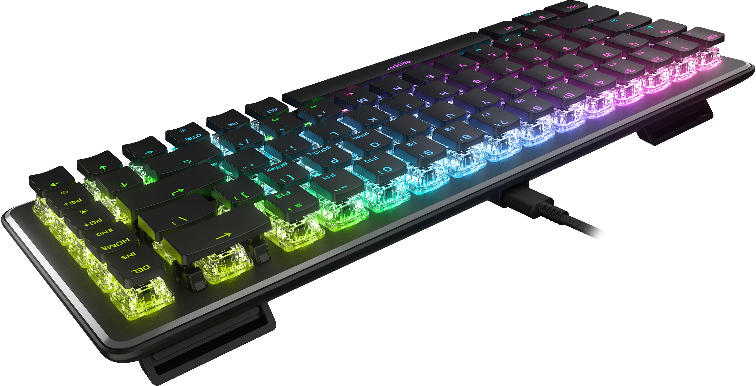 ROCCAT Vulcan II Mini – 65% Wired Gaming Keyboard With Customizable AIMO  RGB Illumination Black ROC-12-043 - Best Buy