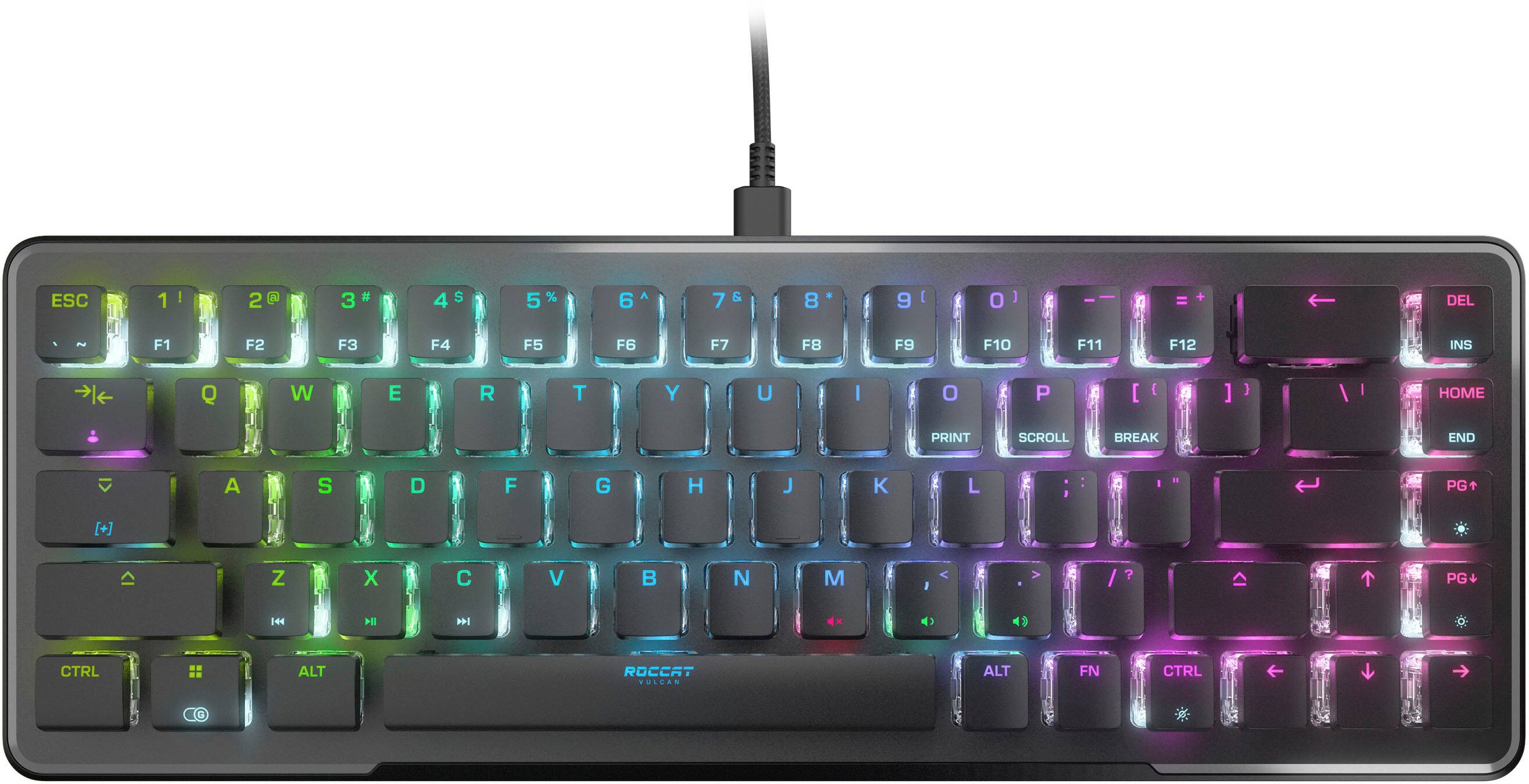 ROCCAT Vulcan II Mini, white - Clavier 65%, switches rouges TITAN II