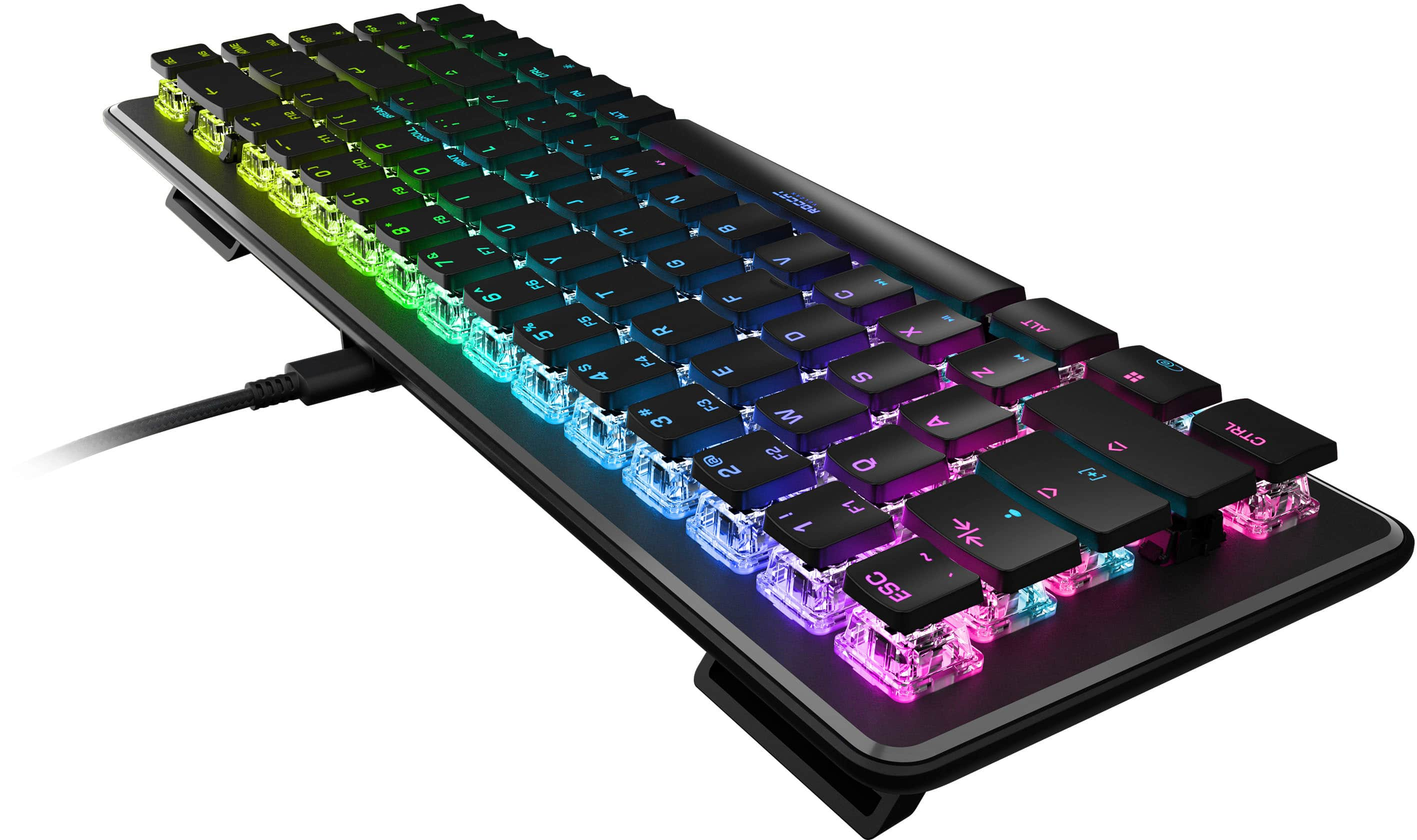 ROCCAT Vulcan II Mini – 65% Wired Gaming Keyboard With Customizable AIMO  RGB Illumination Black ROC-12-043 - Best Buy